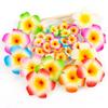 10PCs Foam Aritificial Flowers Heads For Home Decor Fake Flowers Hawaiian Beach Party Wedding Decoration Craft Gifts Accessories