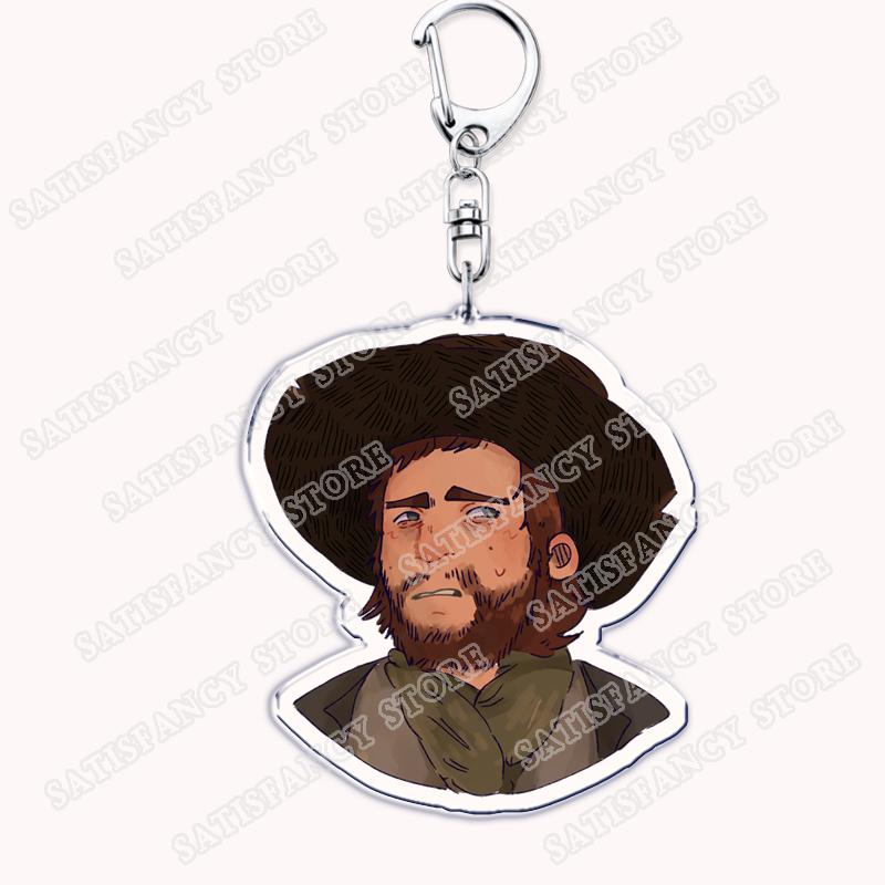 מחזיק מפתחות פופולרי 'קאובוי' למתלים Red Dead Redemption מחזיק מפתחות תכשיט למעריצים חברים גיימר מתנות גיימינג