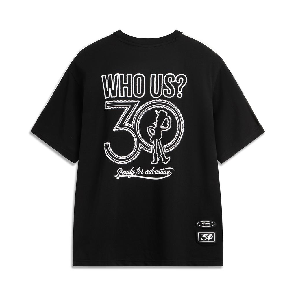 Li Ning x Disney T Shirt Men's Black AHSV677-2