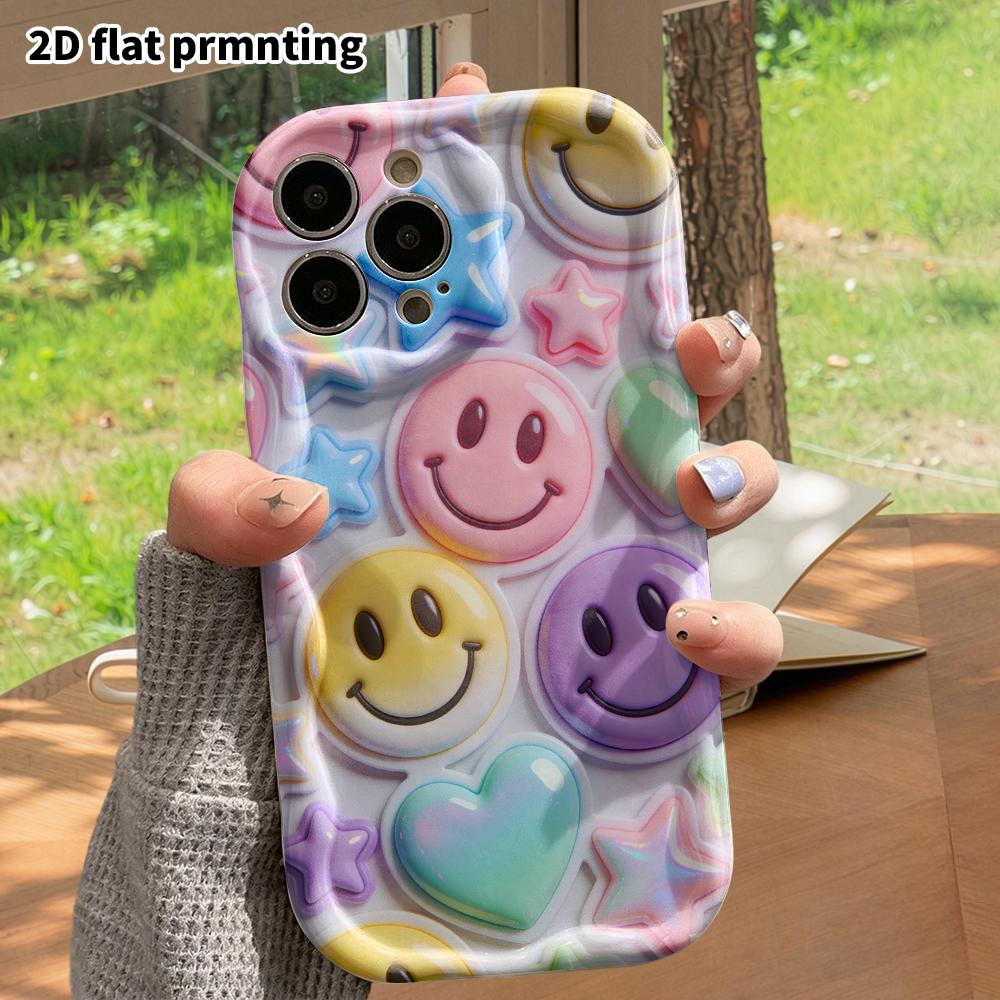 Phone Case: 2D Flat, Suitable for iPhone 18, 17, 16, 15, 14, 13, 12Pro Protective Case, Full of Playful Fun, Perfect Christmas and Halloween Holiday G