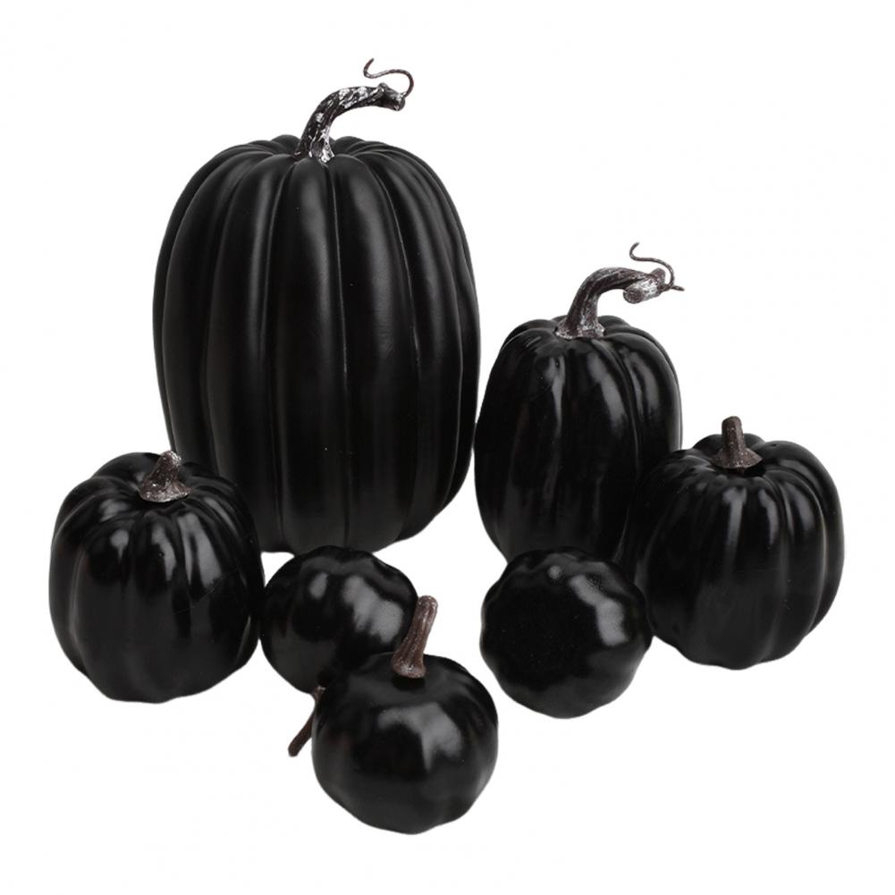Pumpkin Craft Set Foam Pumpkin Decoration Fall Harvest Table Centerpiece Artificial Foam Pumpkins Set for Thanksgiving Halloween