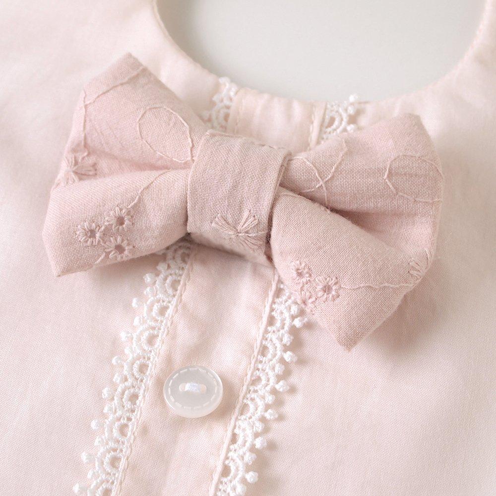 10mois Bow Tie Bib Pink & Bloomers, Lace,