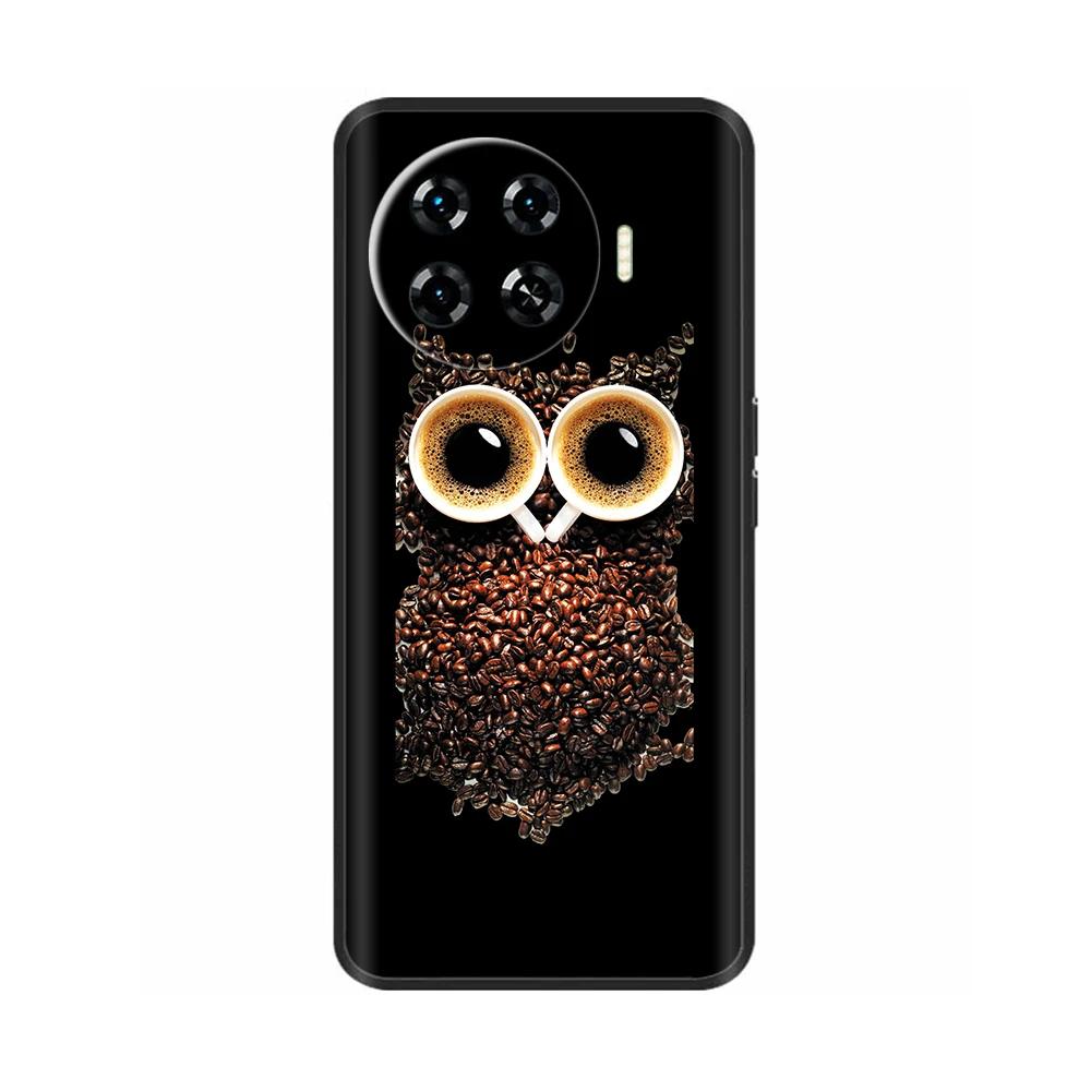Shockproof Case For Tecno Spark 20 Pro Plus Case Luxury Painted Soft TPU Silicone Phone Back Cover For Tecno Spark 20 Pro+Cases