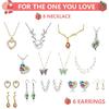 Women's Jewelry Advent Calendar 2024 Christmas, Fashion Bracelet Necklace Ring Earrings, 24 Days Countdown Holiday, Christmas Surprise Gift for Wife,