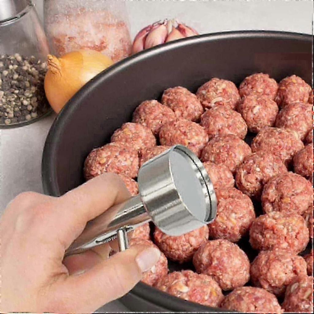 2026 Hot!! Falafel Scoop, Stainless Steel Falafel Maker Scoop, Professional Non-sticky Falafel Baller Tool