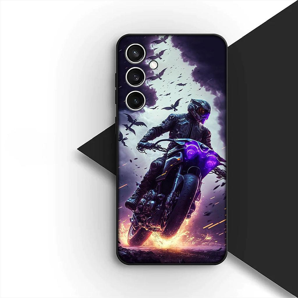 Moto Cross Art Motorcycle Sports Mobile for Motorola Moto G86 G57 G24 G15 G54 Power G13 G14 G34 G35 G45 G60 G53 G55 G64 G75 Case