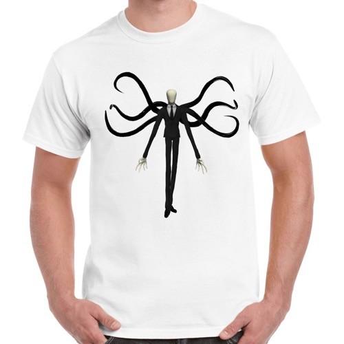 

Slenderman Anime Manga Cartoon Cool Gift Retro T Shirt 2836 M
