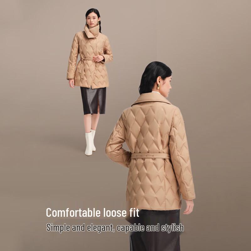 BOSIDENG B250134142 Collared Commuter Down Jacket