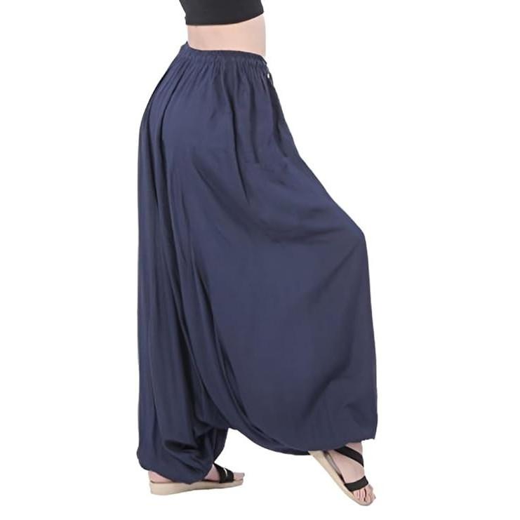 Summer Loose Baggy Hippie Boho Harem Pants Indian Women Casual Wear Pant Set