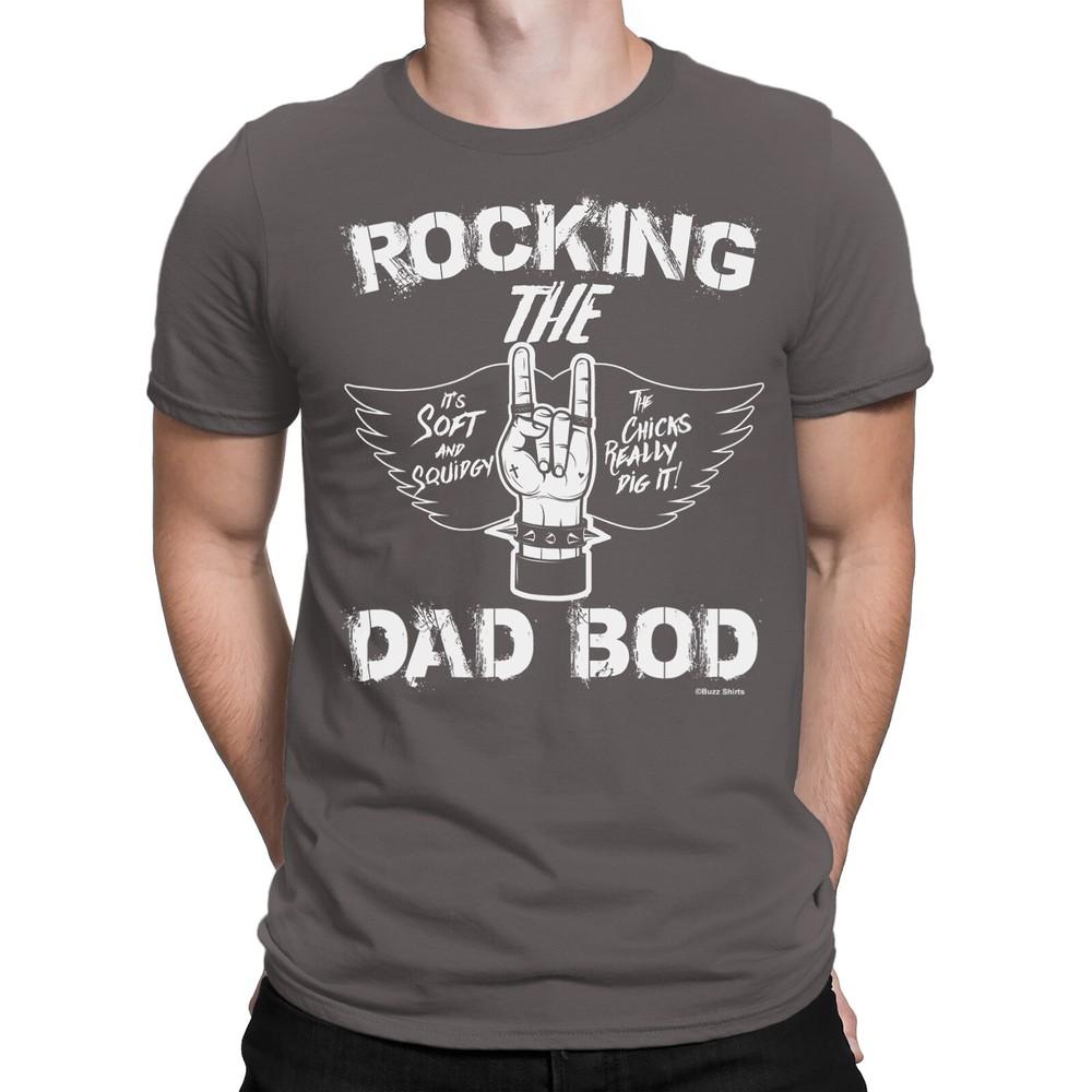 Rocking The DAD BOD Mens Funny T-Shirt  Gift For Christmas Birthday