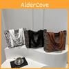 Fashionable Minimalist Tote Shoulder Bag For Women Featuring Luxurious Leopard Print And Dual Straps