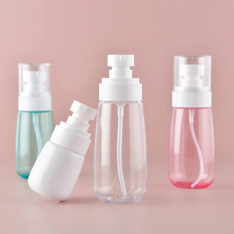 3pcs Spray Lotion Bottle Perfume Sub-bottling PET Empty Makeup Liquid Aromatherapy Refillable Travel Portable