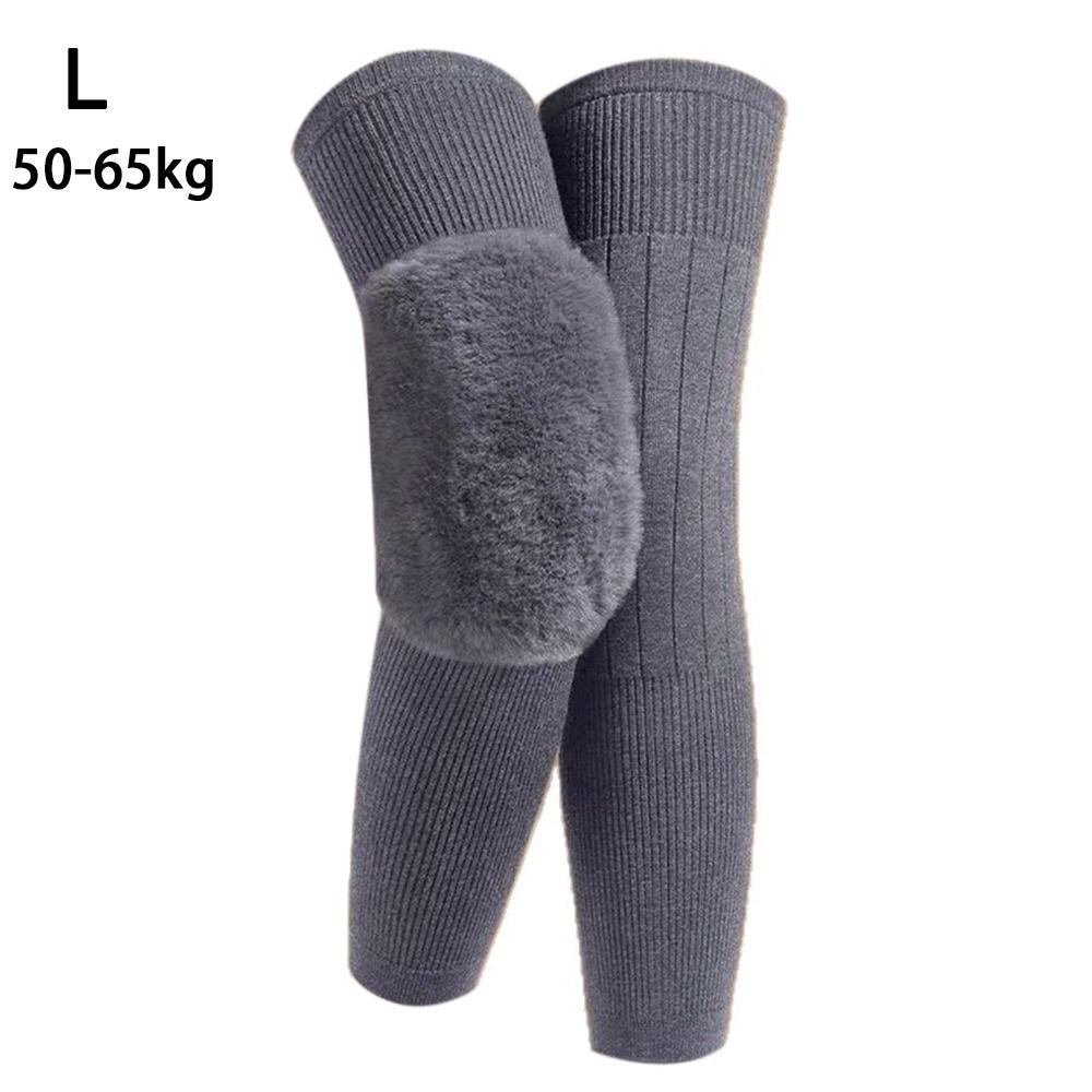 Thickened Winter Knee Pads Plus Velvet Leg Sleeves New Knee Support Unisex