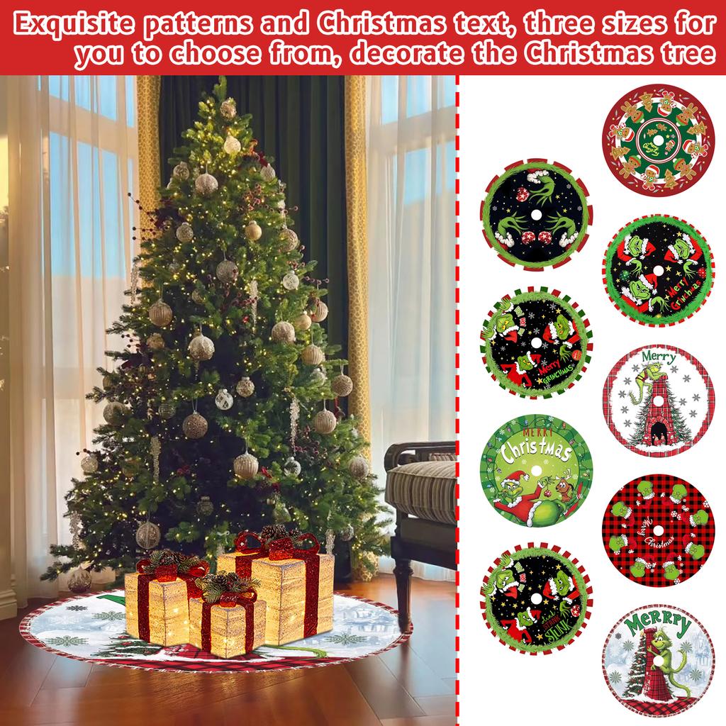 Christmas Tree Skirt Decorations Cross-border Christmas Tree Crafts
