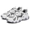 FILA Fluid 4 Cat Paw 4.0 Mesh Synthetic Leather Retro Sports Low-Top Lifestyle Shoes Women sneaker White Gray F12W242101FFB