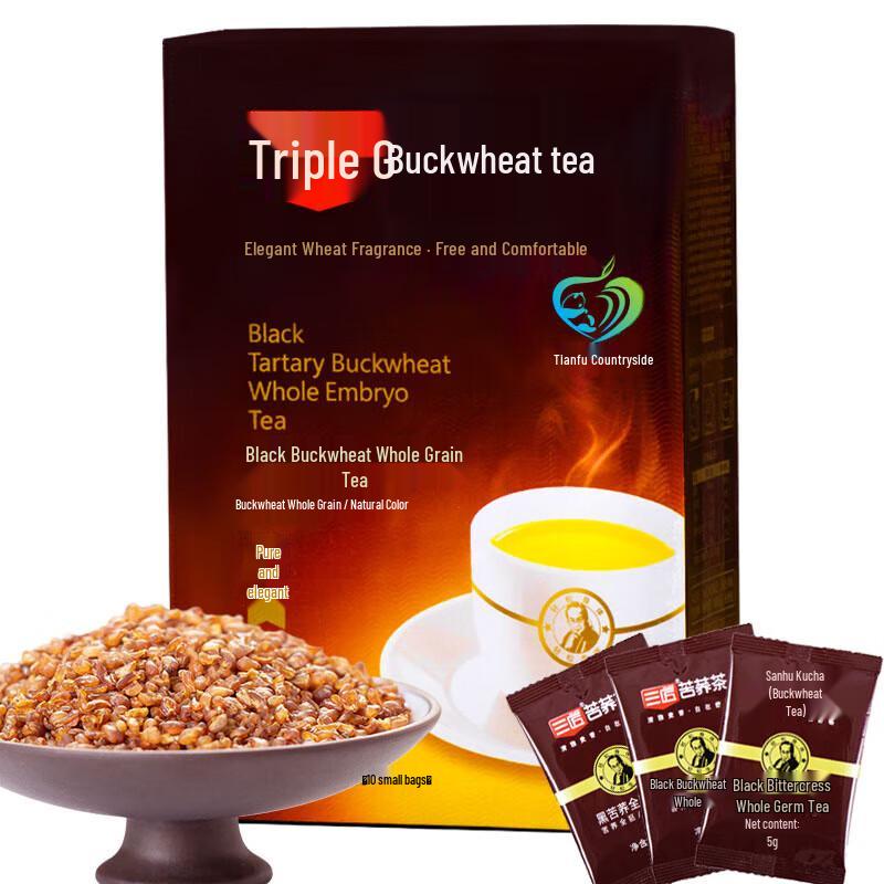 Sanjiang Whole Germ Black Buckwheat Tea