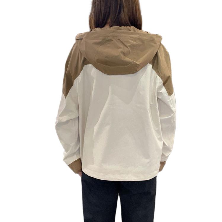 Skechers Outdoor Series Hooded Casual Comfortable Zipper Windproof Breathable Jacket Women Jacket P325W122-04UF