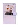 Password Lock Money Saving Book Portable Budget Planner Convenient Cash Saving Binder  Unisex