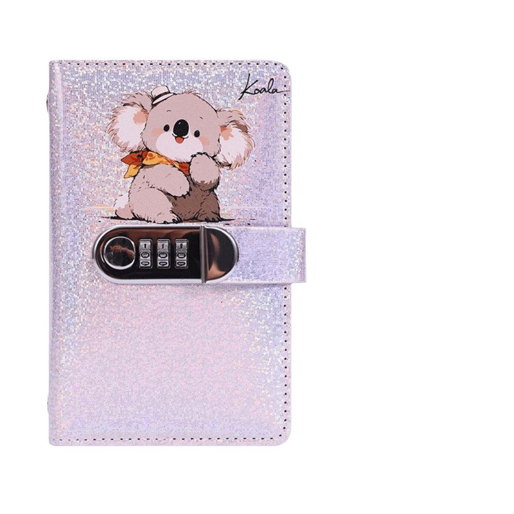 Password Lock Money Saving Book Portable Budget Planner Convenient Cash Saving Binder Unisex