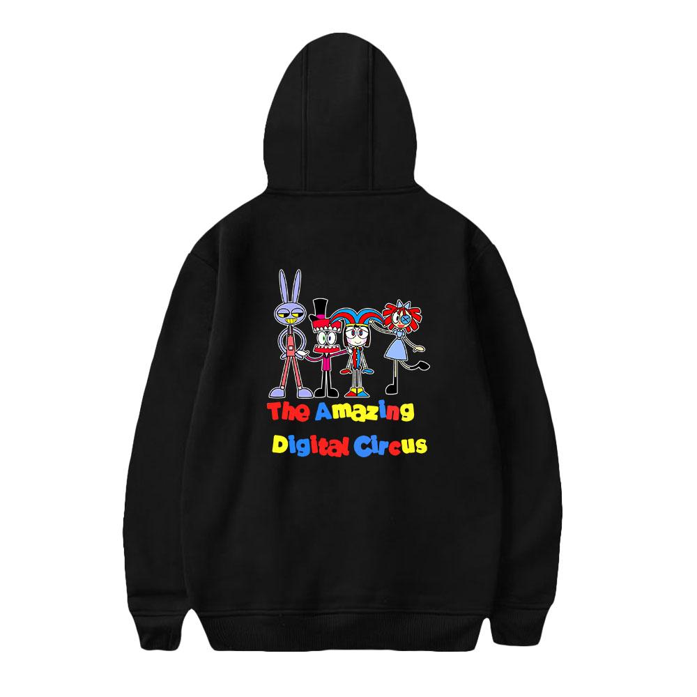 The Amazing Digital Circus Anime Hoodie Sweatshirt for Womens Mens Hoodie Sweatshirt Tie Dye Shirt Cool Unisex Hooded