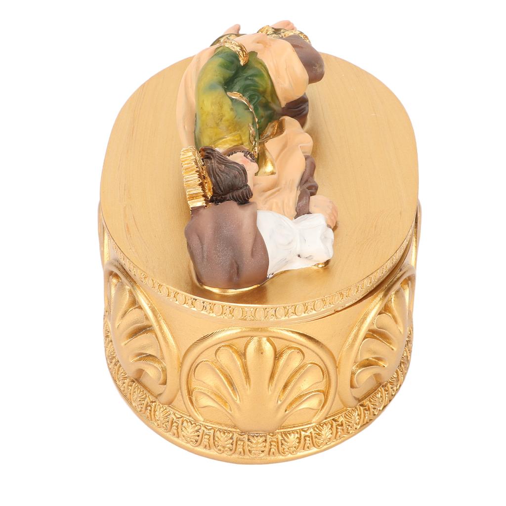 Saint Joseph Jewelry Box Resin Exquisite Workmanship Sleeping Saint Joseph Catholic Gift Decorative