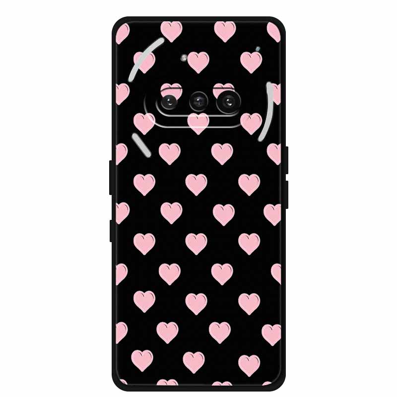 For Nothing Phone (3a) Case 3D Relief Flower Emboss Black Silicone Funda For Nothing Phone 3A A059 3D Back Cover Cartoon Bumper