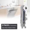 2pcs WP8561996 Dishwasher  Upper Rack Wheel Fit for Whirlpool / Kenmore / Maytag Dishwashers