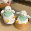 New Chicken Designer Slipper Women Fluffy Kawaii Animal Slide Girl Student Dormitory Slippers Ladies Thick Sole Winter Fur Shoes