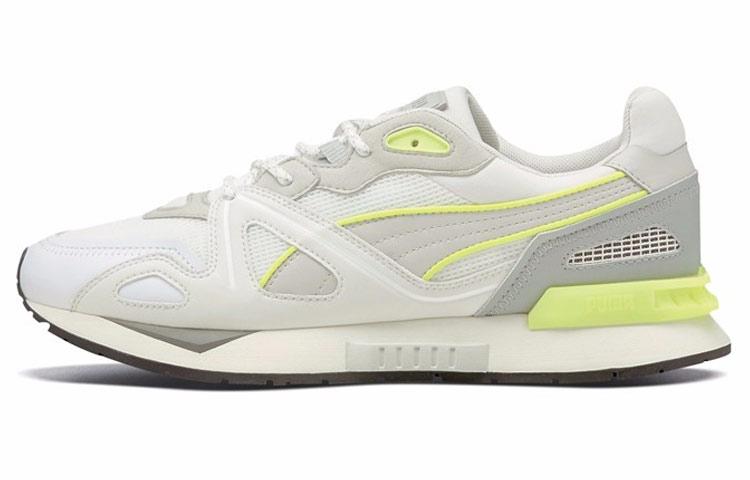 PUMA Mirage Mox White Running Shoes Grey  White Light Gray  382521-02 35.5