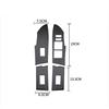 4Pcs Carbon Fiber Door Window Lift Switch Panel Cover For Toyota Corolla 2014-18