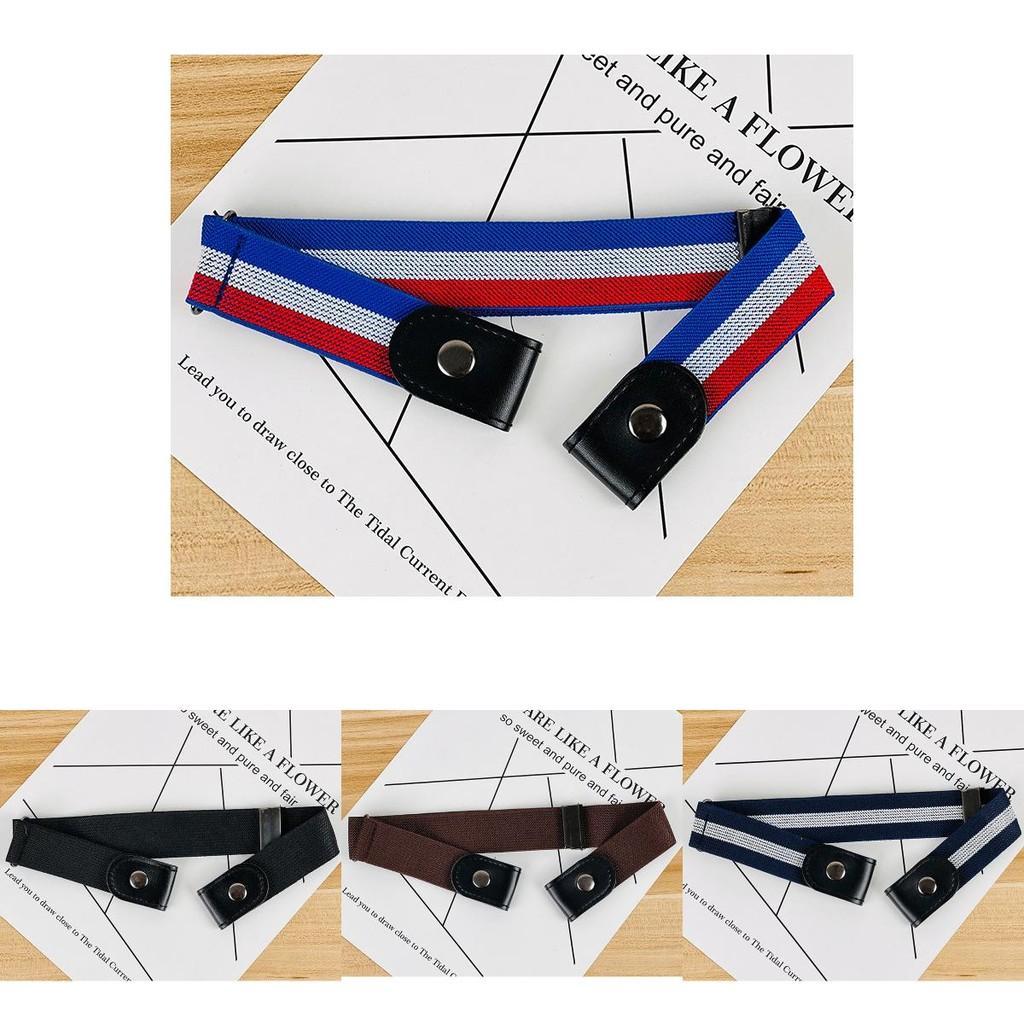 Lazy Belt Womens Versatile Decorative Elastic Adjustable Nohole Strap