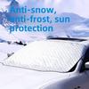 NEU Autotür-Schneeschutz Sonnenschutzabdeckung Auto-Windschutzscheiben-Schnee-Sonnenschutz Wasserdichter Schutzabdeckung Frontscheibenabdeckung