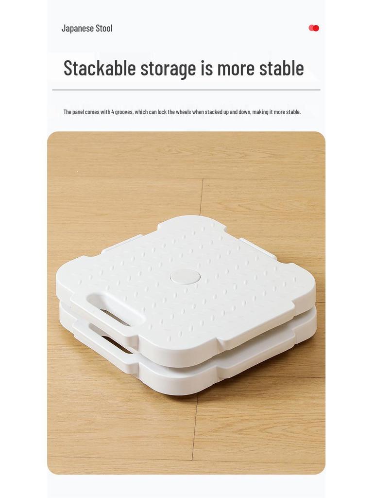 Mobile Hand-Push Flatbed Cart for Heavy Items: Versatile 4-Wheel Turtle Trailer for Household Use