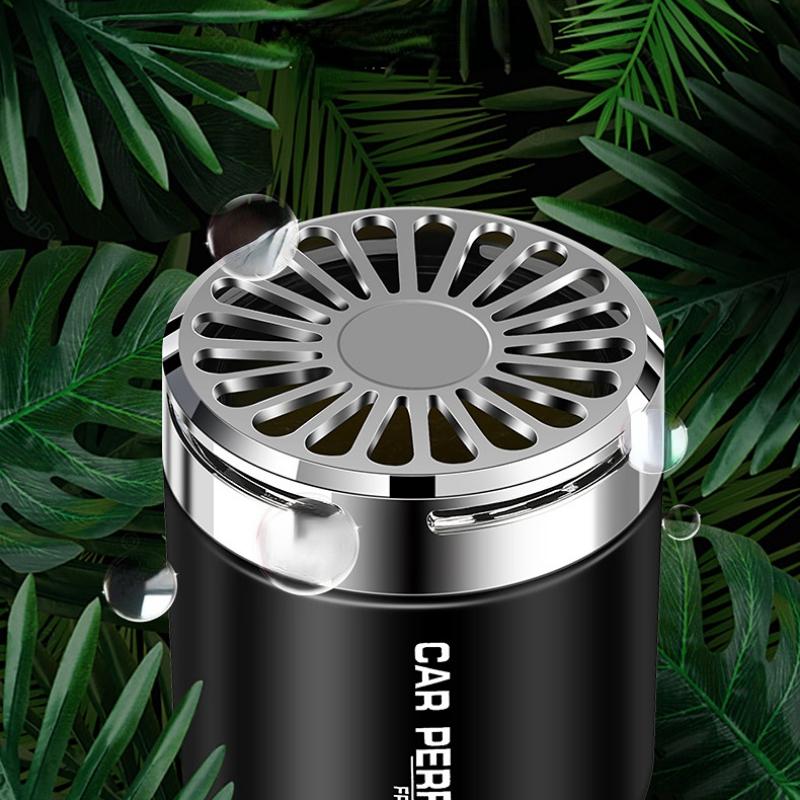 Car Air Freshener Perfume Battery Control Fragrance For Auto Interior Accessories Stepless Adjust Diffuser Aroma with Flower