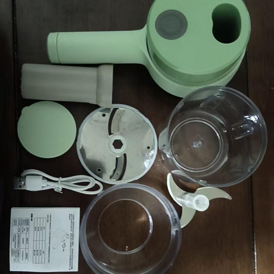 

Gatling Electric Vegetable Chopper: Multifunctional Kitchen Food Processor & Garlic Masher Gatling Garlic Masher (First Gen) зелёный