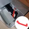 Polylactic Acid Refrigerator Vent Door Retainer Pair, Two Travel-Use Door Locks for Helping Maintain a Closed Vent Door During Vehicle Trips