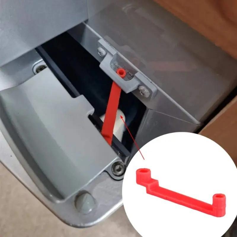 Polylactic Acid Refrigerator Vent Door Retainer Pair, Two Travel-Use Door Locks for Helping Maintain a Closed Vent Door During Vehicle Trips