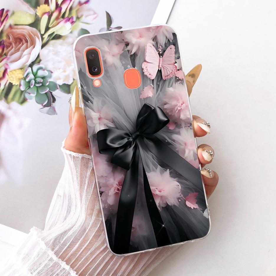 For Samsung Galaxy A20 A20e A20s Case Cute Lion Fashion Painted Cover Soft Silicone Case For Samsung A20 A 20 s Galaxy A20e Bags