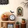 Farmhouse Ghost Decor Halloween Wall Decor, Cute Table Sign, Vintage Arch Framed Autumn Fireplace Accent Picture, Decorative Art for Mantel