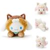 Kuromi Plush Toy With My Melody Soft And Cute Stuffed Doll For Home Decor