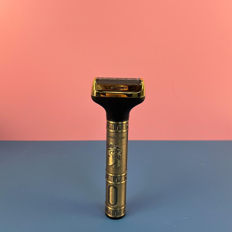 Professional Hair Trimmer Cordless Rechargeable Edgers Clippers Electric Beard Trimmer Zero Gapped T-Blade Trimmer