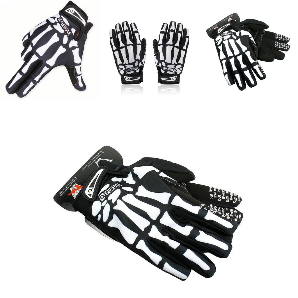 Versatile Adult Cycling Gloves For Winter Motorcycle Use With Comfortable Stretch Fabric