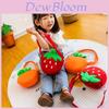 Mini Sac à Bandoulière en Peluche Fraise Dessin Animé Pour Filles Enfants Cadeau Enfants
