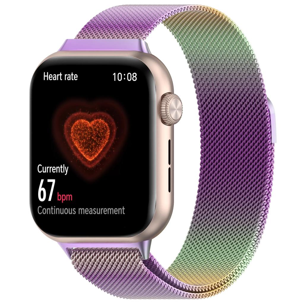 Milanese Loop Strap For Honor Watch 5 Magnetic Metal Stainless Steel Bracelet Watchband Belt For Honor Watch 5 Band Accessories