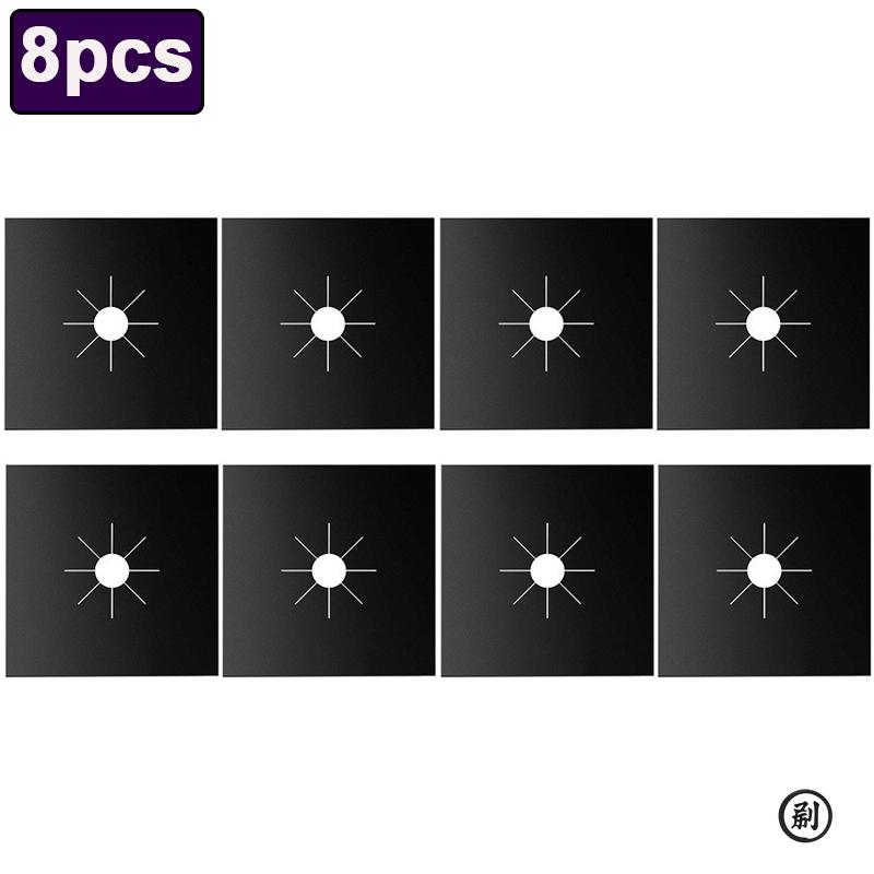 Gas Stove Protector Pad Cooker Lid Liner Cleaning Pad For Kitchen Cookware Accessories Pieces Reusable Boiler Hood Protective