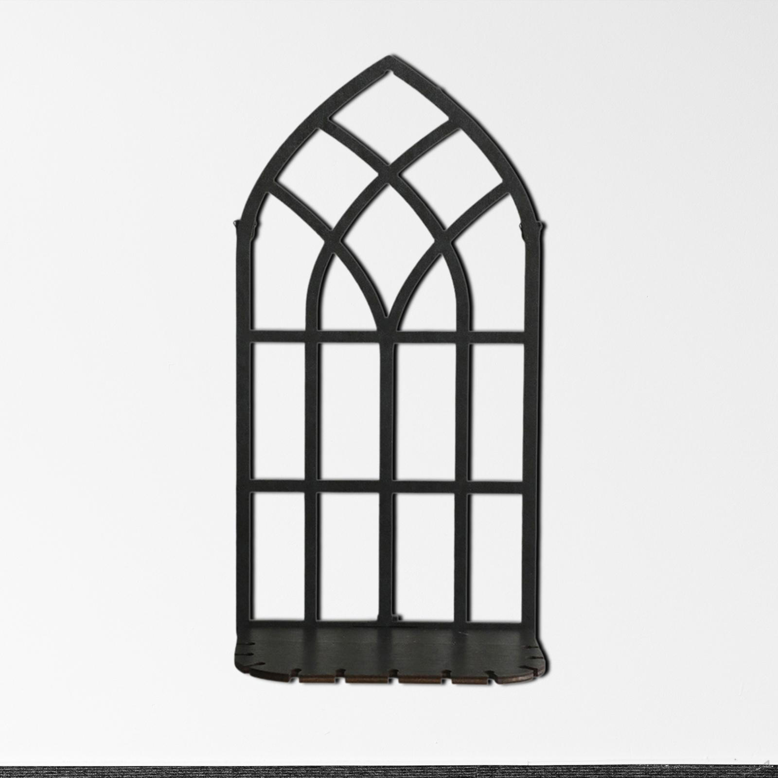 

Подсвечник для окна, плавающая полка, деревенский винтажный настенный держатель для ванной комнаты Style B