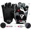 Gants d'haltérophilie - RDX - Articulated Gel - Antidérapants - Gris - Adulte