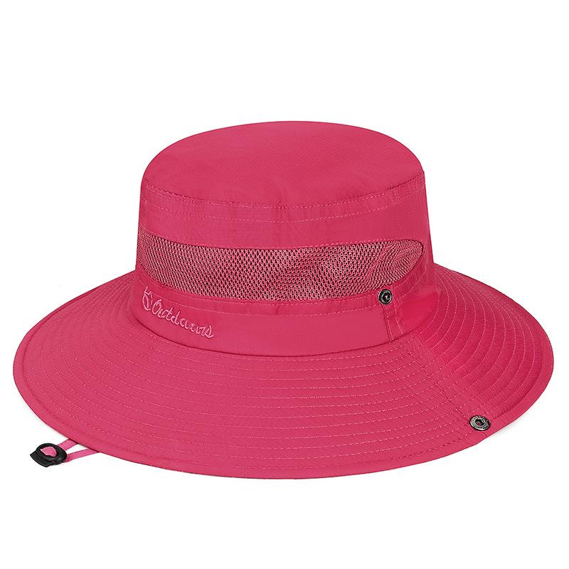 Hiking Hats for Men and Women Jungle Adventure Travel Breathable Wide-brimmed Lightweight and Foldable Sun Protection Hats