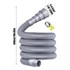 RV Dump Hose RV Hose Drain Pipe With Adjustable Adapter Secure Versatile Trailer Extension Solution For Outdoor Vacation Holiday