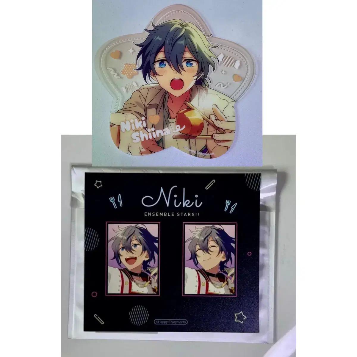 

Ansta Sheena Ni-ki Dongshim Popup Store Club Car 7th Anniversary Id Photo